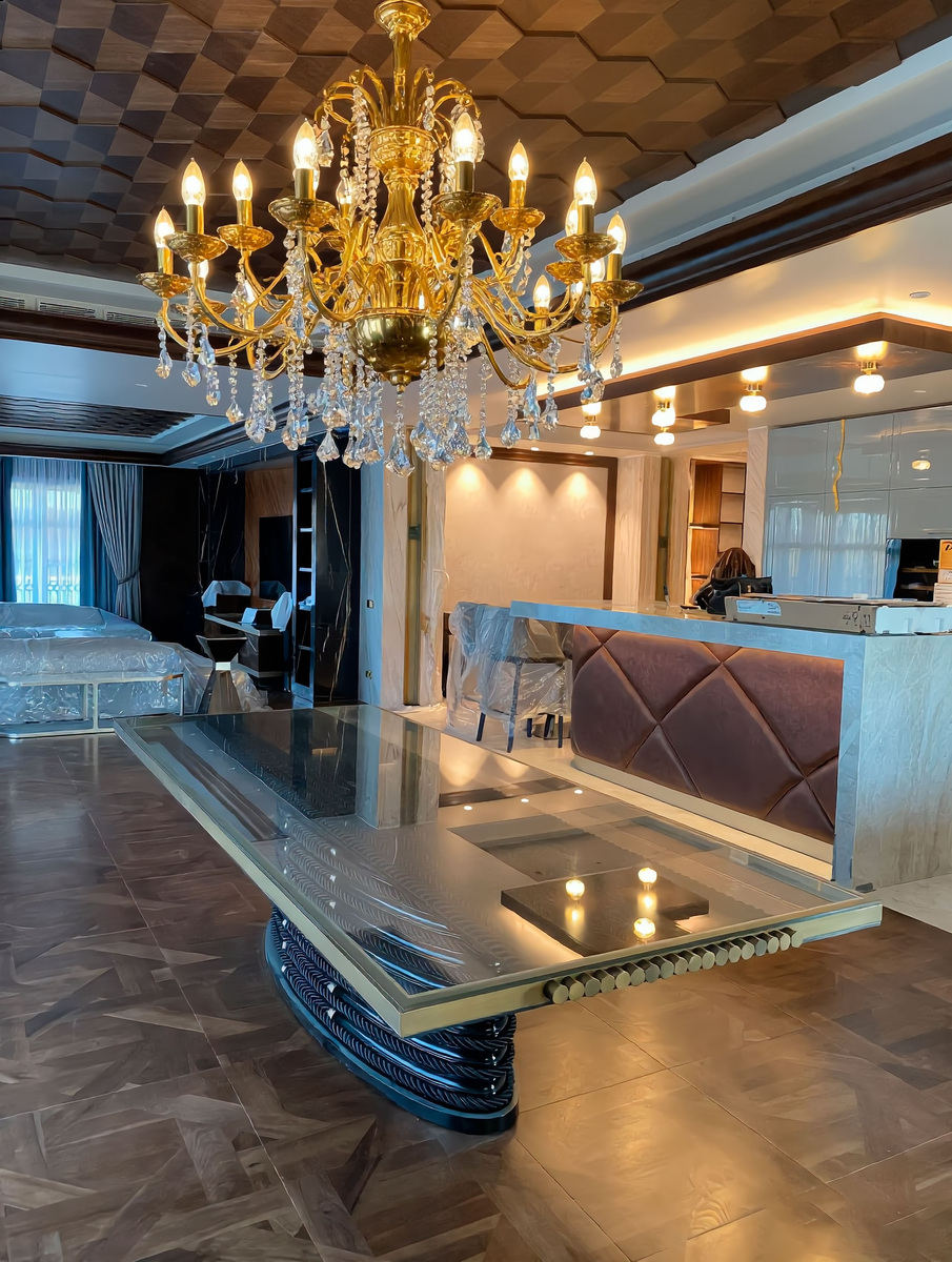 Кухонные фасады и фартукаи из жидкого металла