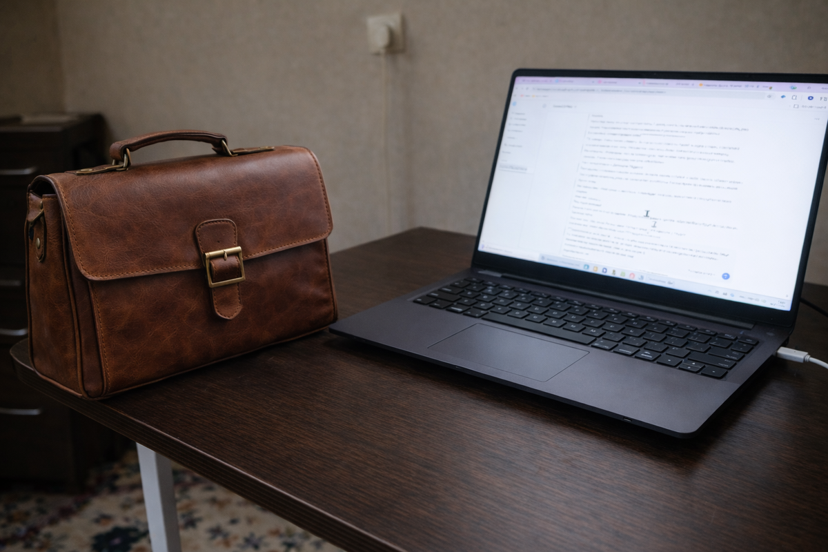 Портфель ,который забыл ( или специально оставил доктор Мурр)