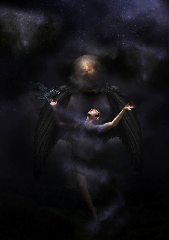 Эреб, греческий бог тьмы, изображение предоставлено Hablemos.