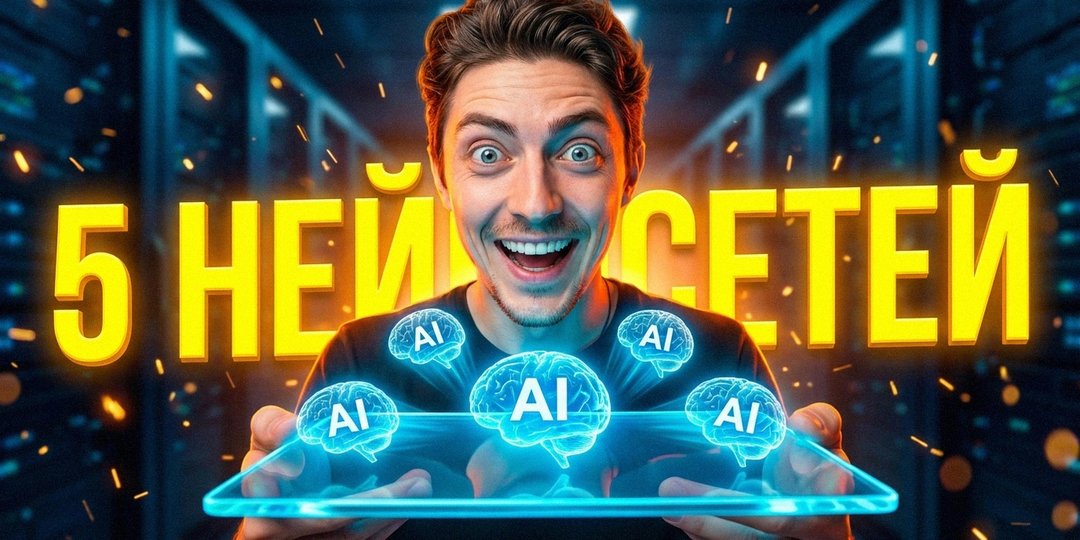 Нейросети для работы: как объединить 5 ИИ в один процесс
