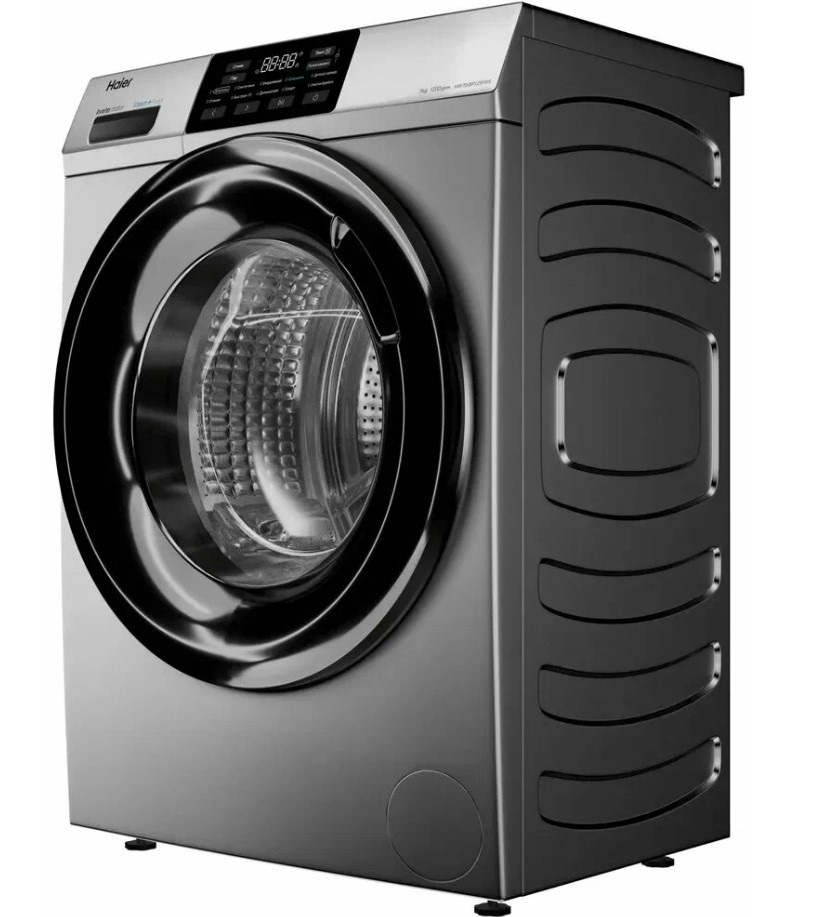 Стиральная машина Haier HW70-BP12919S, инверторный двигатель, подача пара, 7 кг