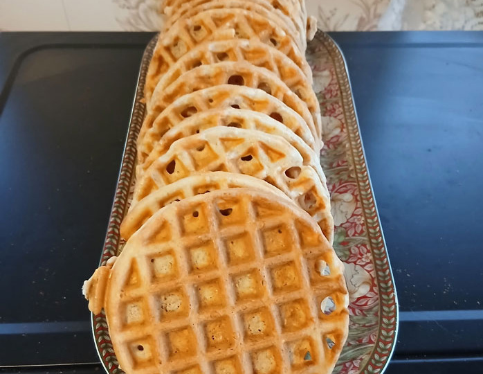 Вафли из овсяных хлопьев