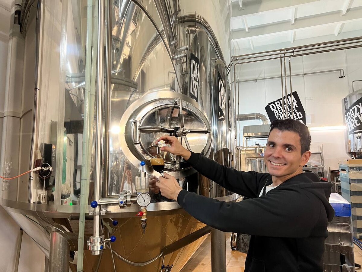 Я на своей пивоварне CRAZY BREW в Нижнем Тагиле