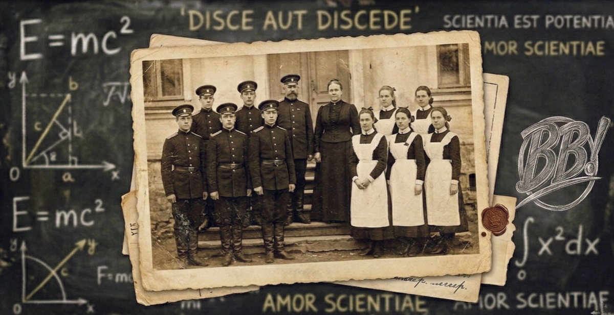 Гимназисты и институтки позапрошлого века: внешне — чинные, на словах — дерзкие.