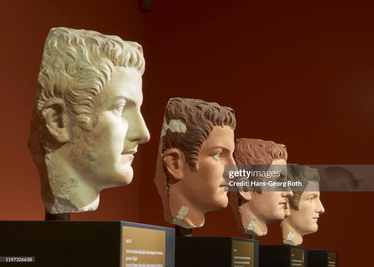 Гай Юлий Цезарь Август Германик, также известный как Калигула в музее Франкфурта-на-Майне. Все изображения принадлежат их авторам, и приведены в ознакомительных целях.