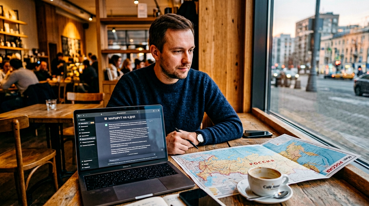 планированием маршрута