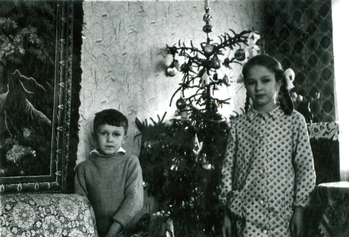 "Новогодняя елка", декабрь 1968. Фото: В.Скворцов.