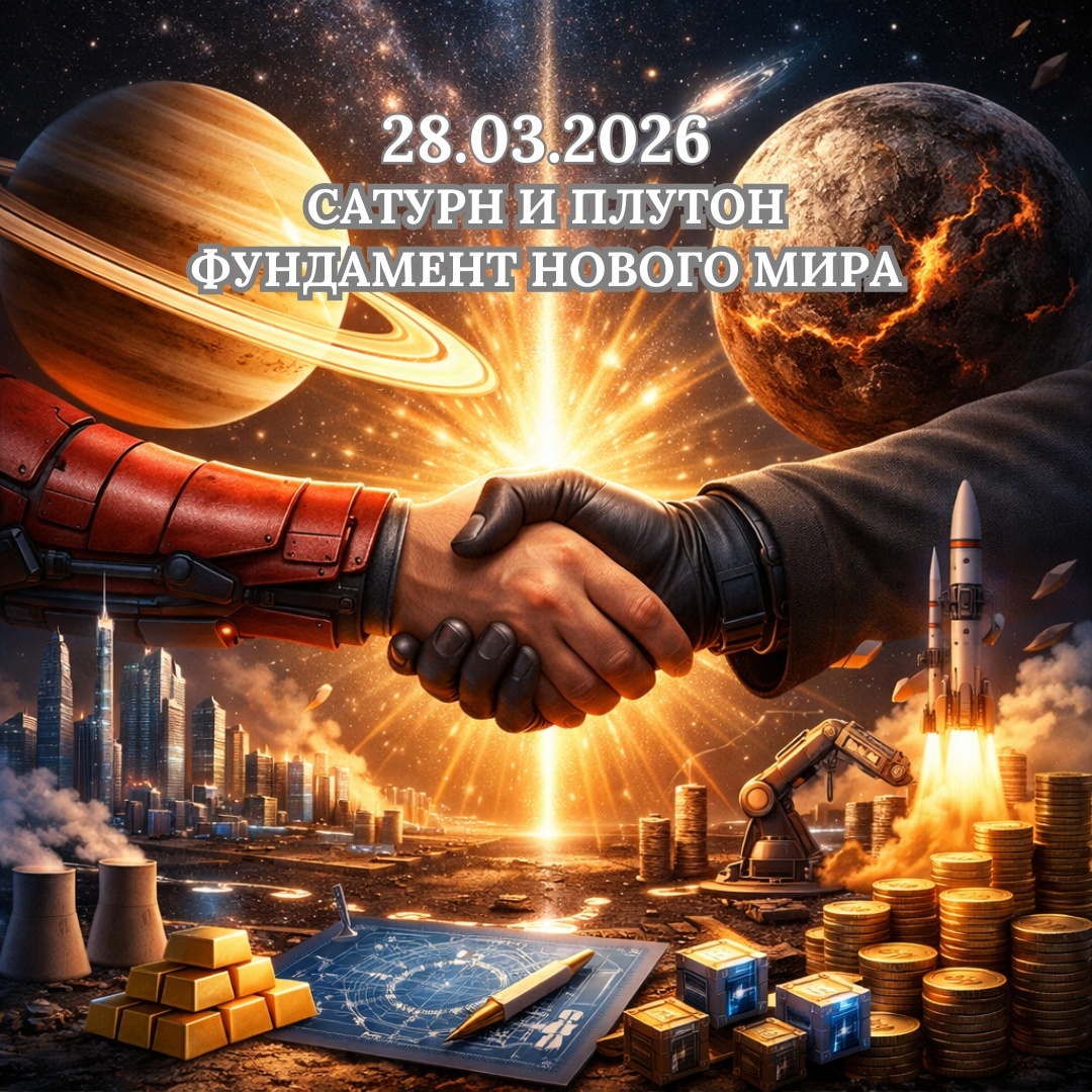 Секстиль Саутрна и Плутона 28 марта 2026 ВЛИЯНИЕ. Астролог Екатерина Юдина 