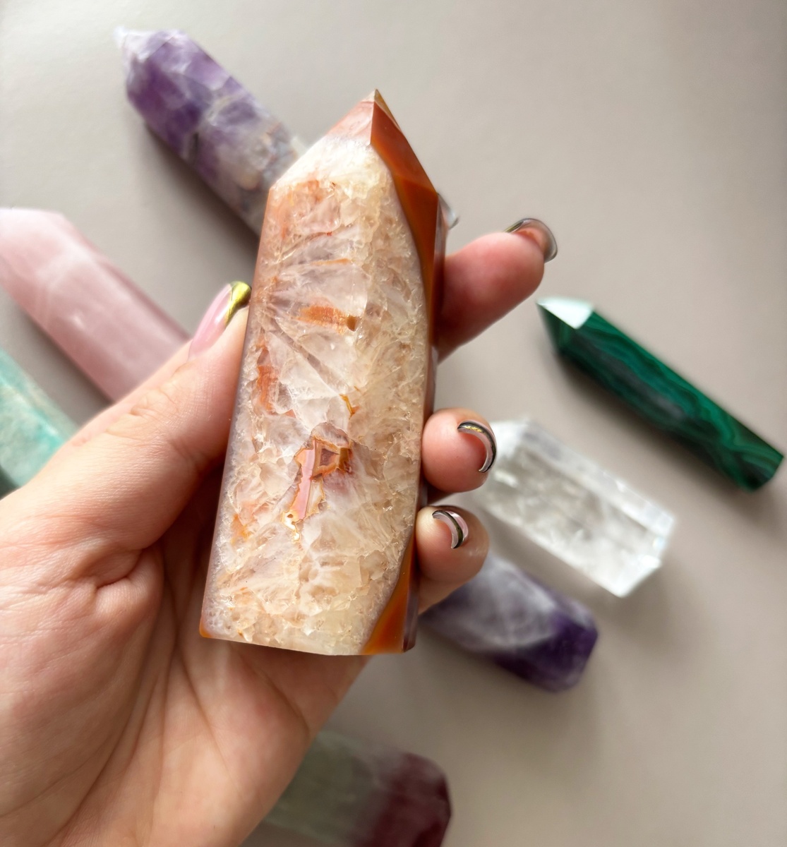 Кристалл сердолика