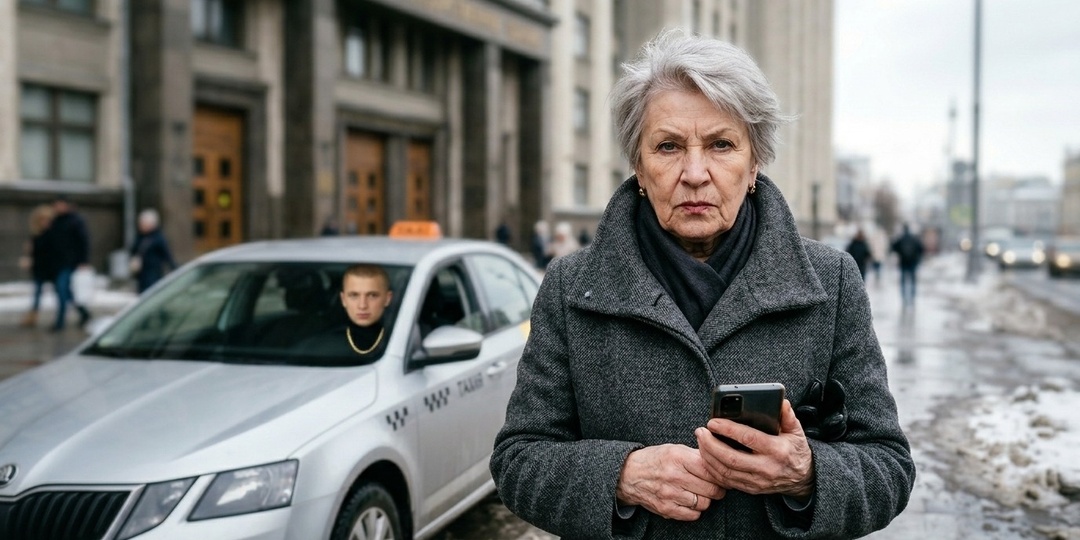 - Бабуля, позовите внука, я вам не нянька, - сказал таксист. Но увидев адрес в навигаторе замолчал