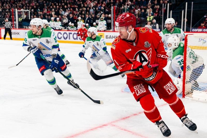    Фото: пресс-служба ХК «Автомобилист». Момент матча