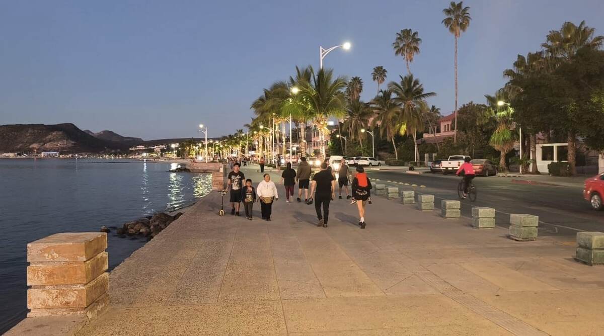 Набережная Малекон Ла-Пас, Мексика