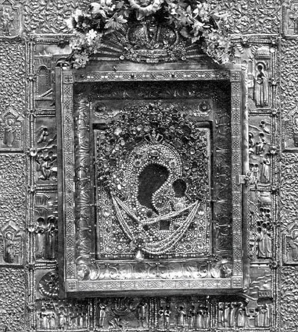 Первообраз Казанской иконы.фото начала 20 века. из открытых источников интернета