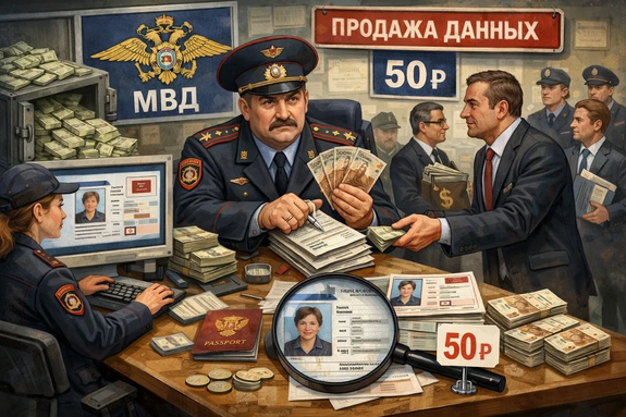 МВД собирается продавать сведения о гражданах — 50 рублей за каждого?