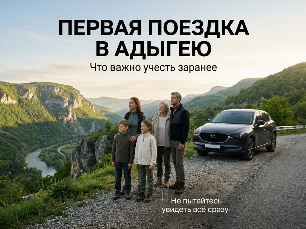    Как подготовиться к первой поездке в Адыгею Андрей Путешественник