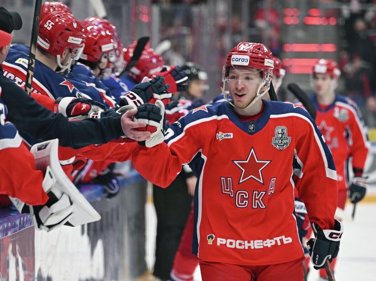    Хоккей. КХЛ. ЦСКА (Москва) - СКА (Санкт-Петербург) | © РИА Новости / Сергей Бобылев