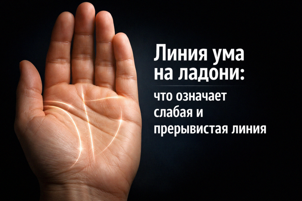    Линия ума на ладони admin