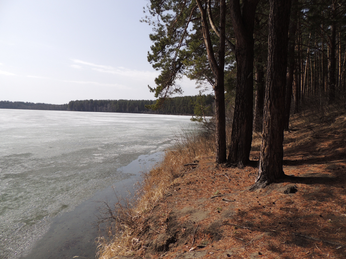 Весна на озере Большой Кызыкуль