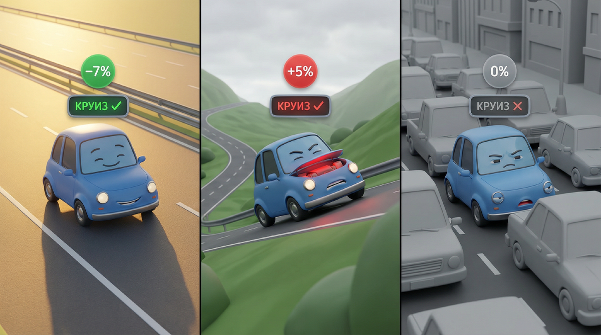 Один и тот же инструмент — три совершенно разных результата. Всё зависит от дороги.