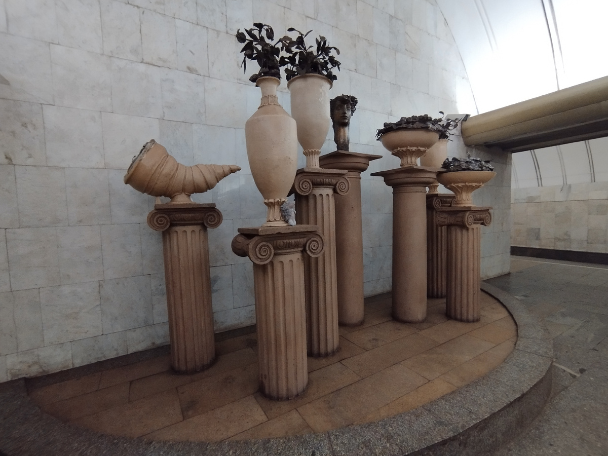 Станция метро Петровско - Разумовская. ЗДЕСЬ и далее фото автора и(или) из личного архива автора, если не указано иначе.