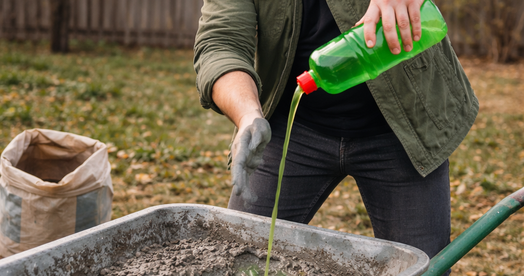Почему «Фейри» портит бетон? Показываю, как сделать правильно