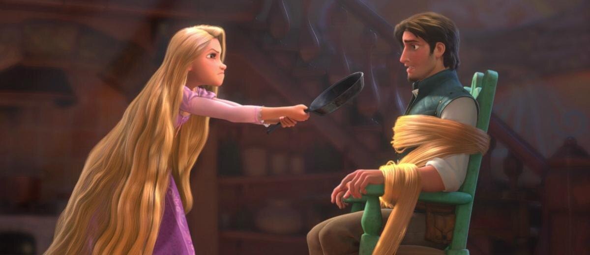 Кадр из анимационного фильма «Рапунцель: Запутанная история» (Disney)