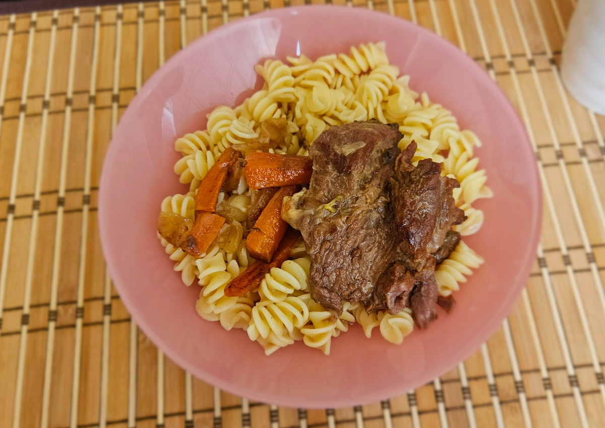 Вариант сервировки готового блюда