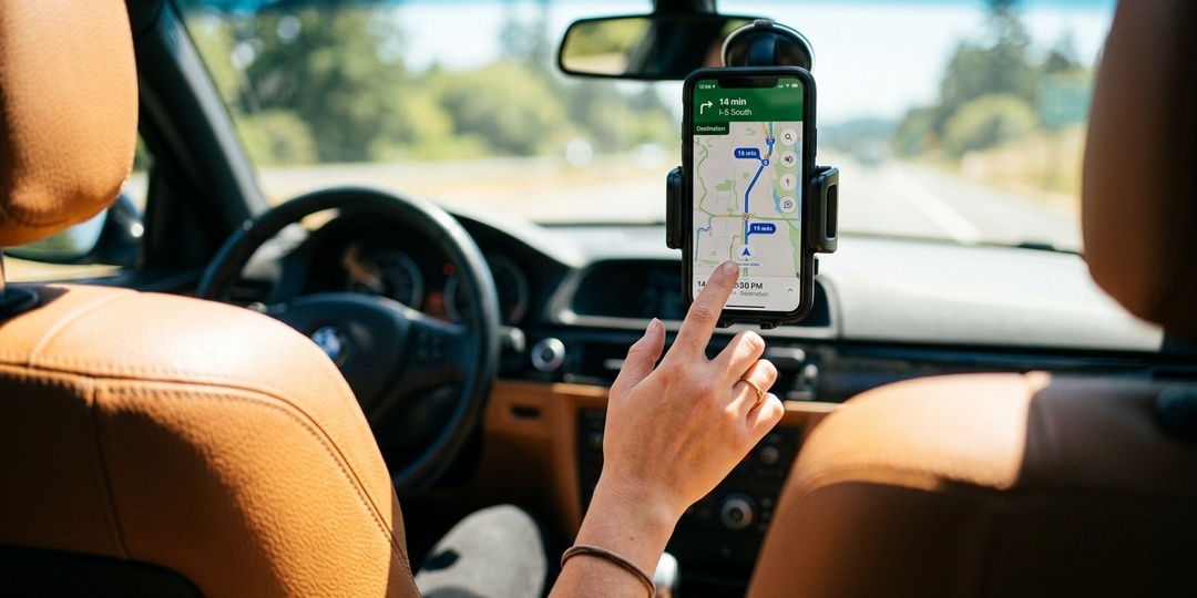 Она не собиралась проверять. Просто хотела включить музыку в машине. А история поездок уже была открыта.