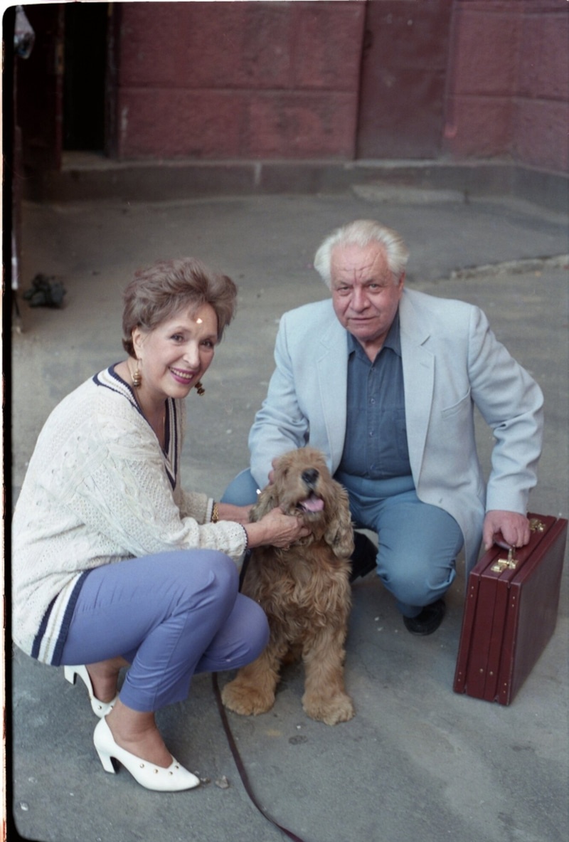 Клара Лучко с супругом Дмитрием Мамлеевым. Фото из семейного архива