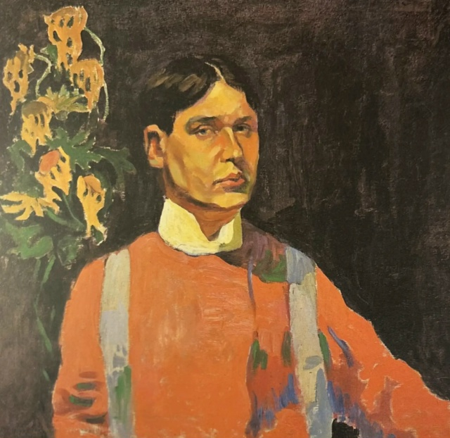 «Автопортрет в красном». 1909