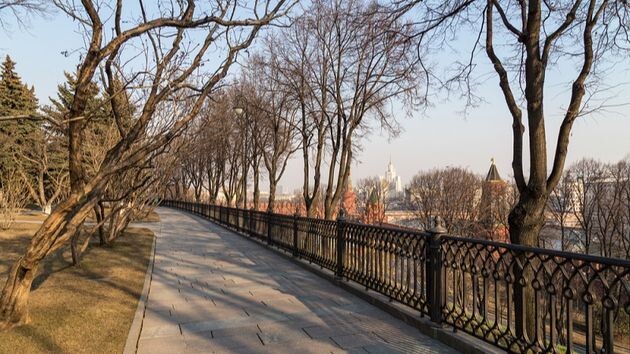 Майская погода пробивается в Центральную Россию