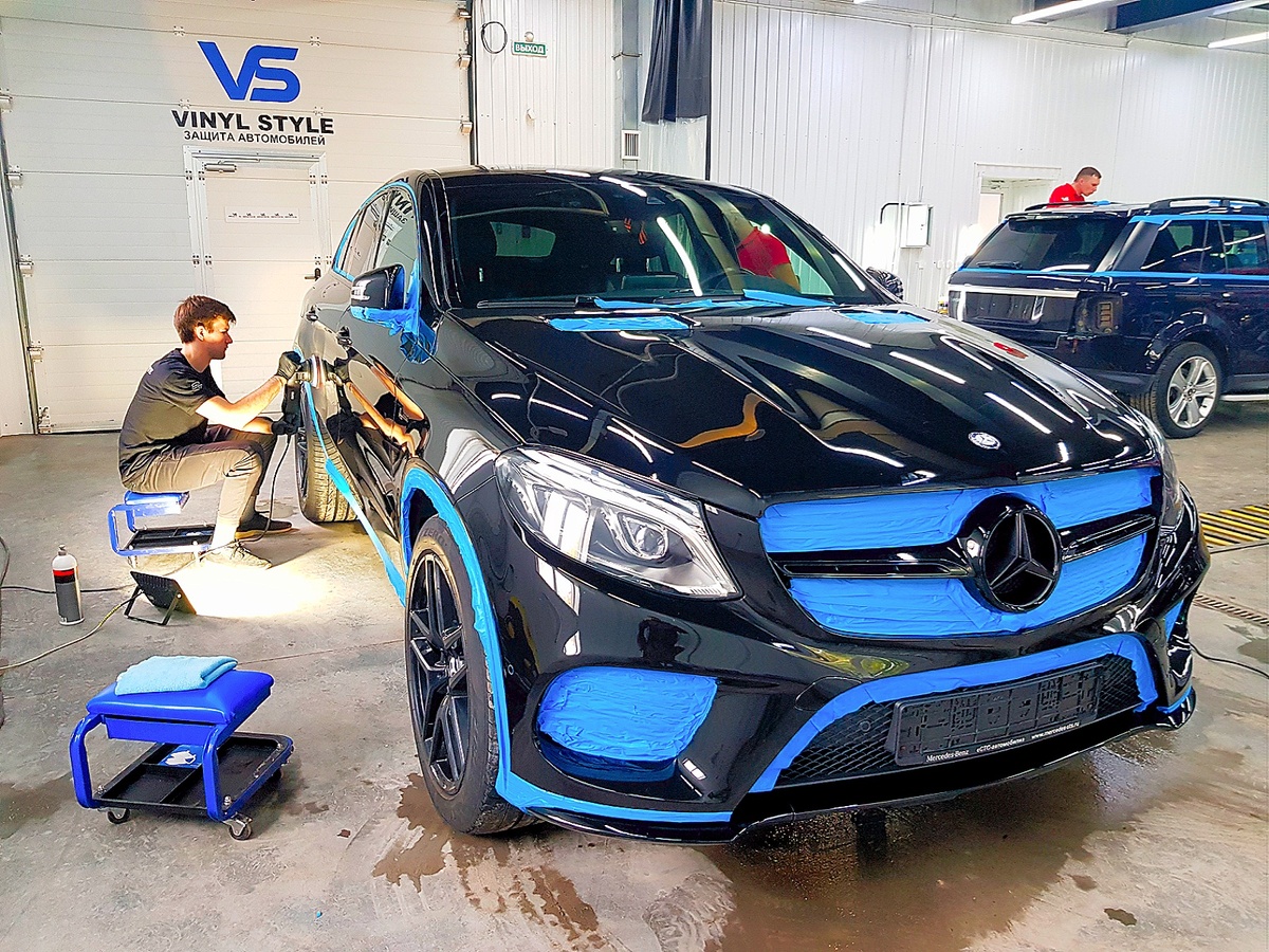 Детейлинг автомобиля Mercedes Benz GLE Coupe