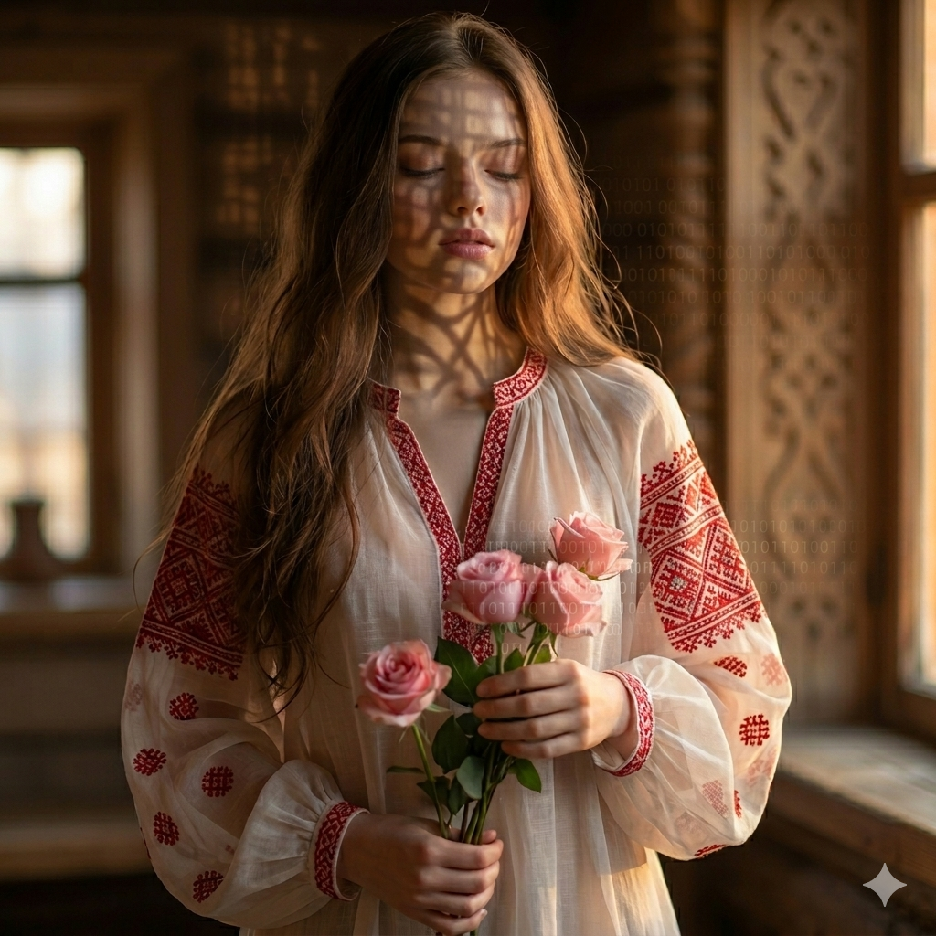 📸 Иллюстрация 2: Глубина Текстуры и Живой Взгляд