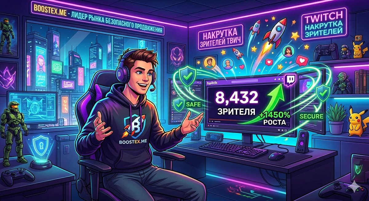 Как Твич накрутить безопасно: Стратегическое руководство по доминированию в прямом эфире
