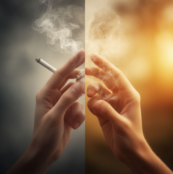 Друзья, продолжаем разговор. Представьте, что всю свою жизнь вы держались за перила. Сначала казалось, что они помогают идти. Потом вы поняли, что уже не идете — вы висите на них. А теперь эти перила убирают. И вопрос «за что держаться?» звучит как приговор. Но вот в чем секрет, вы никогда и не держались за перила. Вы держались за страх упасть. Сигарета была просто самым удобным «перилами» — всегда под рукой, всегда знакомо.
Вместо сигареты окажется… пустота. И это нормально. Пустота — не враг.