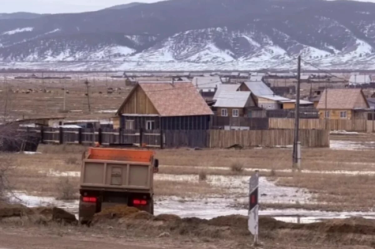    Режим ЧС ввели в районе Бурятии из-за подтопления талыми водами