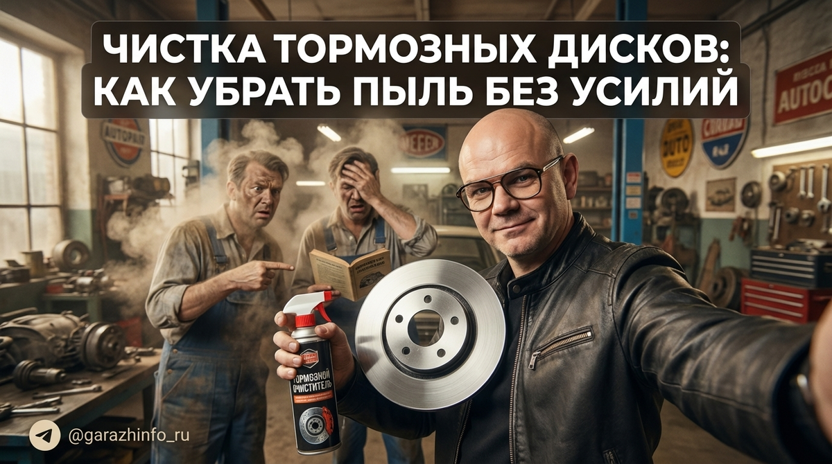    Очистка тормозных дисков — простая задача с правильными средствами. Zero8