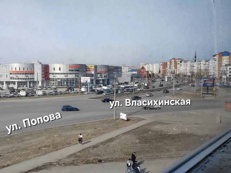    Объект находится на улице Попова, 165В. Источник: domclick.ru