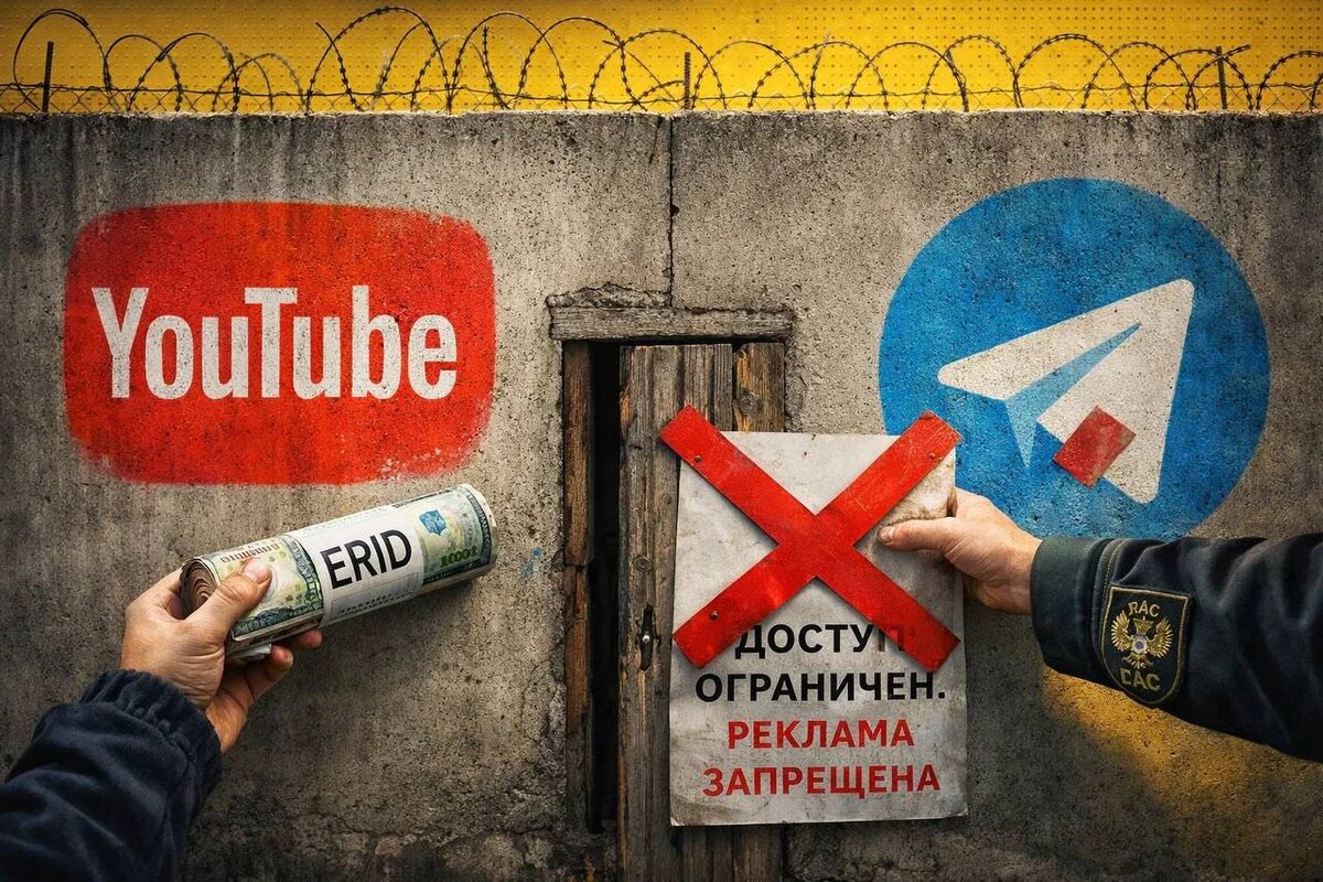 Telegram и YouTube остаются в игре. Ещё три года бизнес может спокойно рекламироваться на этих площадках без страха штрафов. Время, чтобы выстроить стратегию и укрепить позиции.

