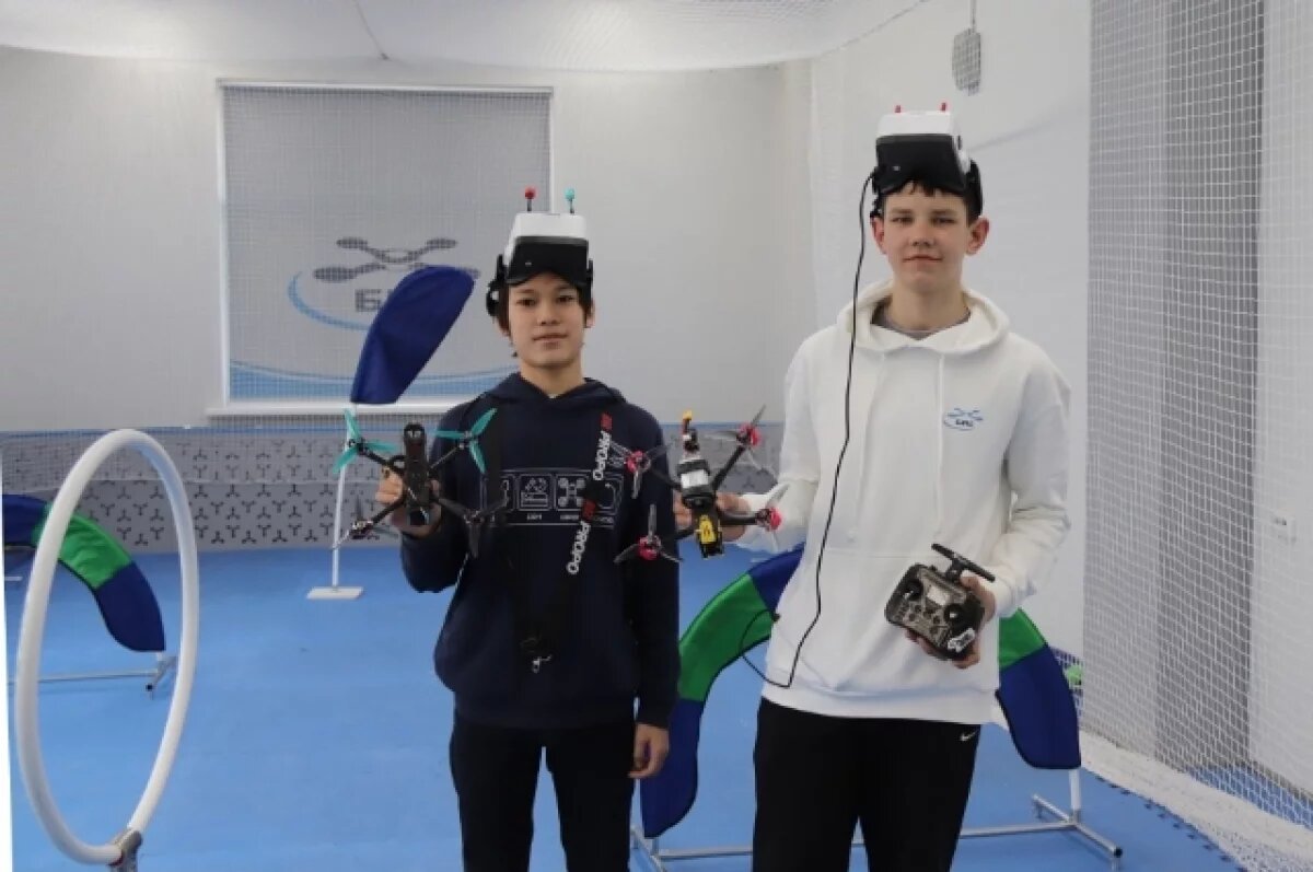    В Хабаровском крае школьники учатся управлять дронами с пятого класса