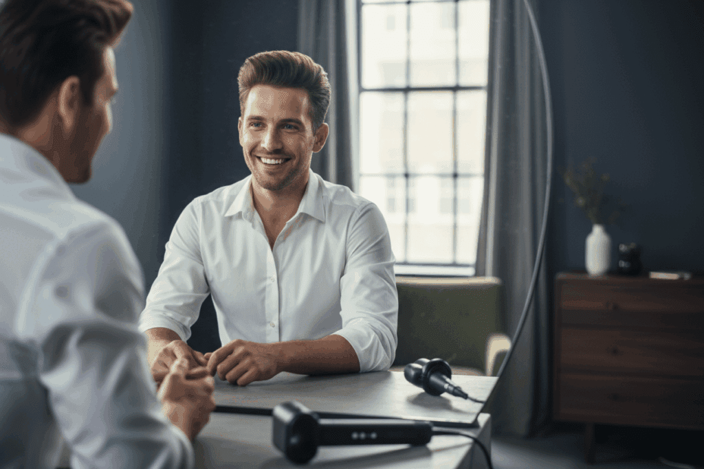    Мужская укладка стайлером TELZEN: как сделать идеальный помпадур и добиться объема у корней TELZEN