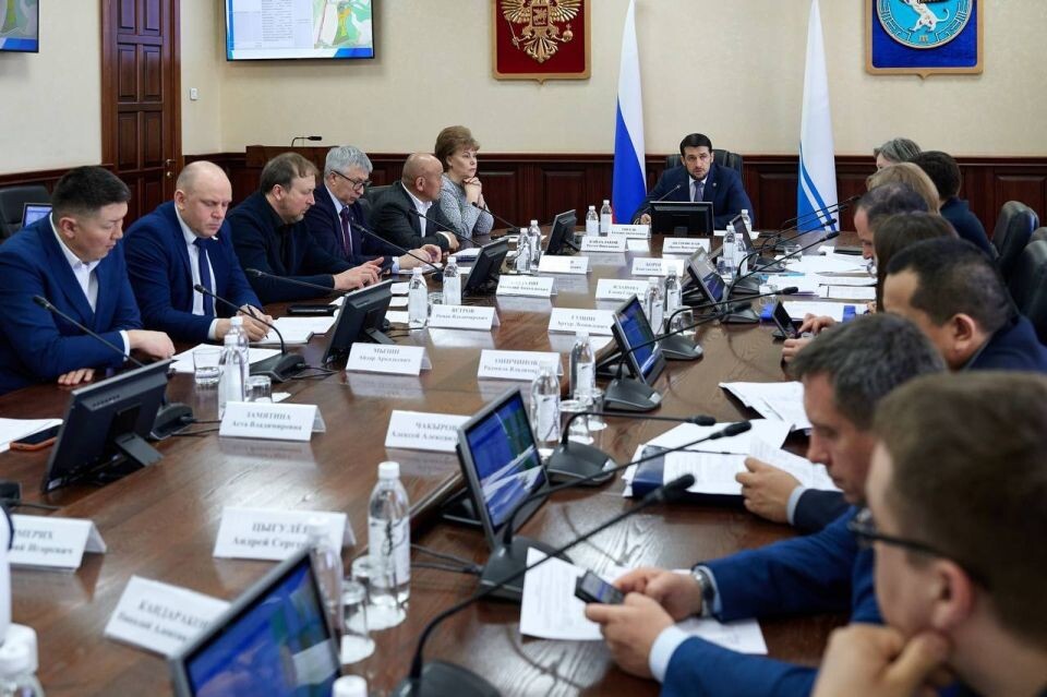    Заседание инвестиционной комиссии Республики Алтай. Источник: t.me/asprokopyev