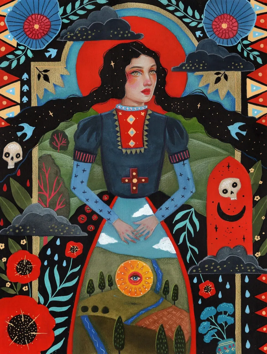 «Мы храним каждое прощание в своем теле, как пейзаж». Источник: auniakahn.com