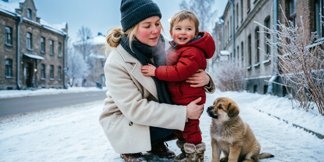 Муж выгнал Иру с сыном из города, а вместо денег и жилья оставил щенка. Сказал — продайте, будет вам на пропитание.