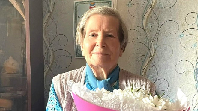 Жительница Тихвина Нина Петрова отпраздновала 85-летие