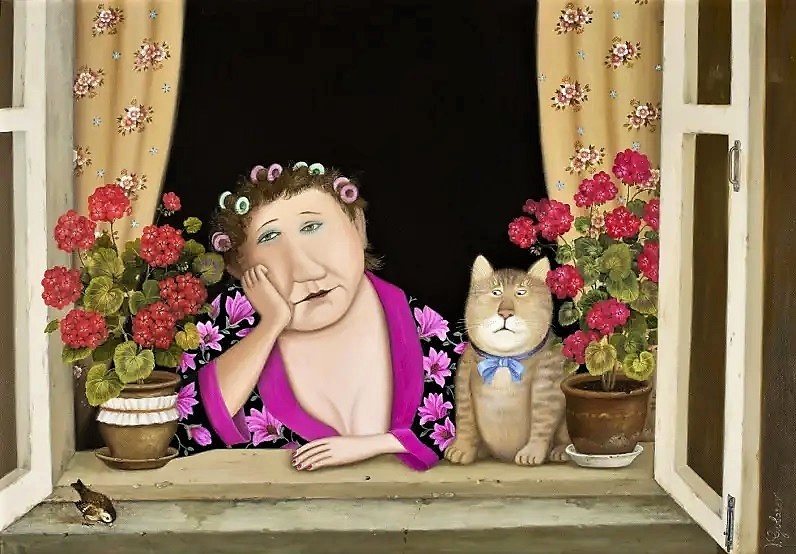 Валентин Губарев. «Цветочки». Это я, погрузившись в тоску и печаль, жду, когда Дзену надоест чудить