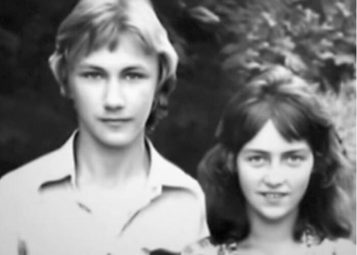 Игорь Николаев со своей первой женой Леной.