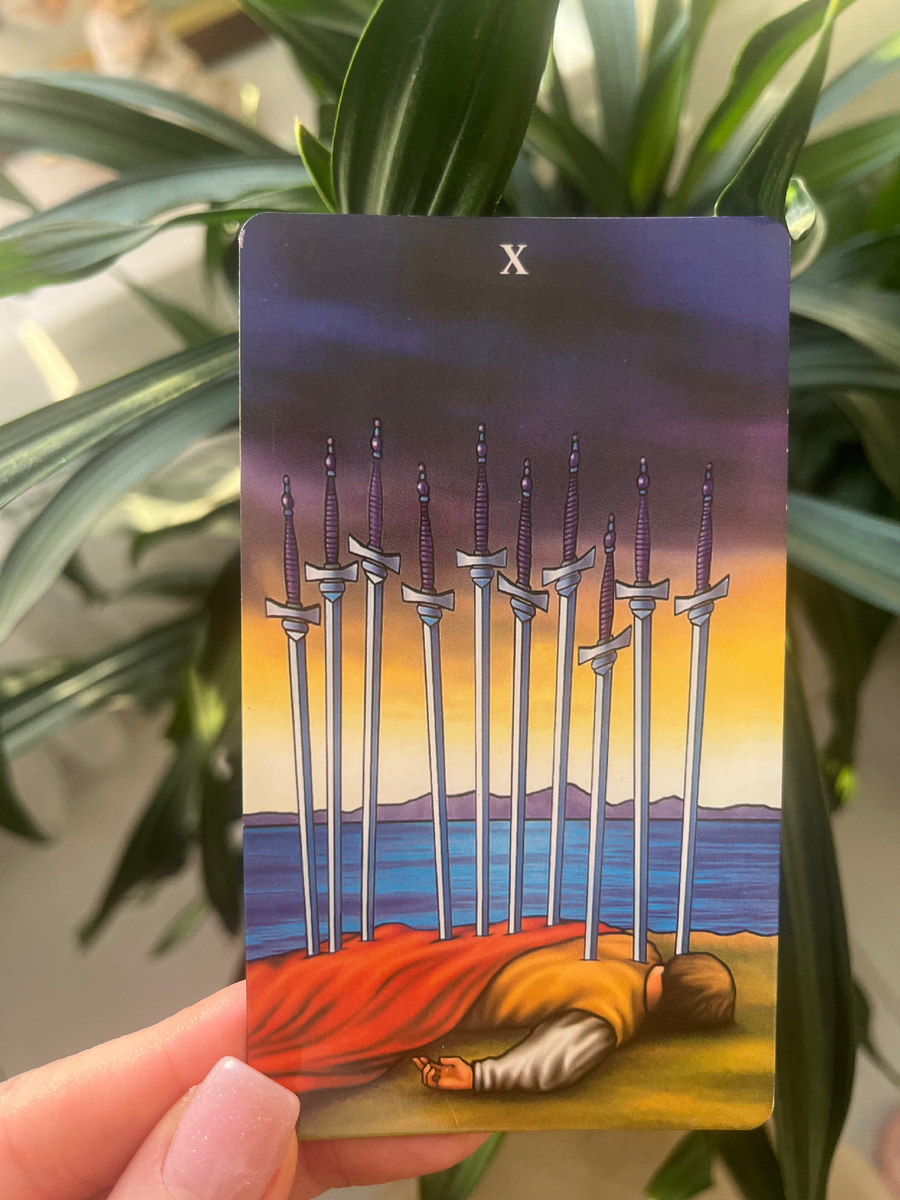 ЭНЕРГО ТАРО - десятка мечей.