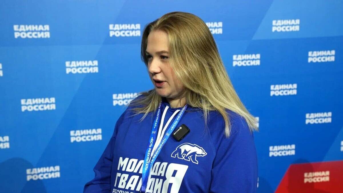 Арина Левина из Татарстана уже почти год работает в составе гуманитарной миссии в госпитале в Курской областиФото: tatarstan.er.ru