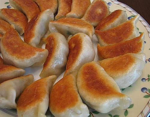 Китайские жареные пельмени